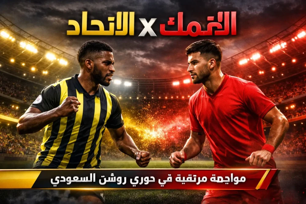 تشكيلة الاتحاد ضد ضمك الرسمية – الموعد والقنوات الناقلة