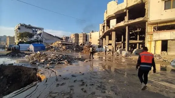 بلدية غزة تكثف جهودها لمواجهة آثار المنخفض الجوي وسط تحديات كبيرة