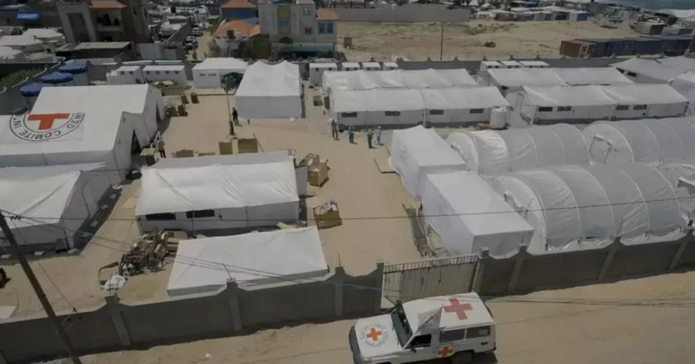 الصليب الأحمر الألماني: أوضاع المساعدات في غزة  مرروعة وهي تتفاقم