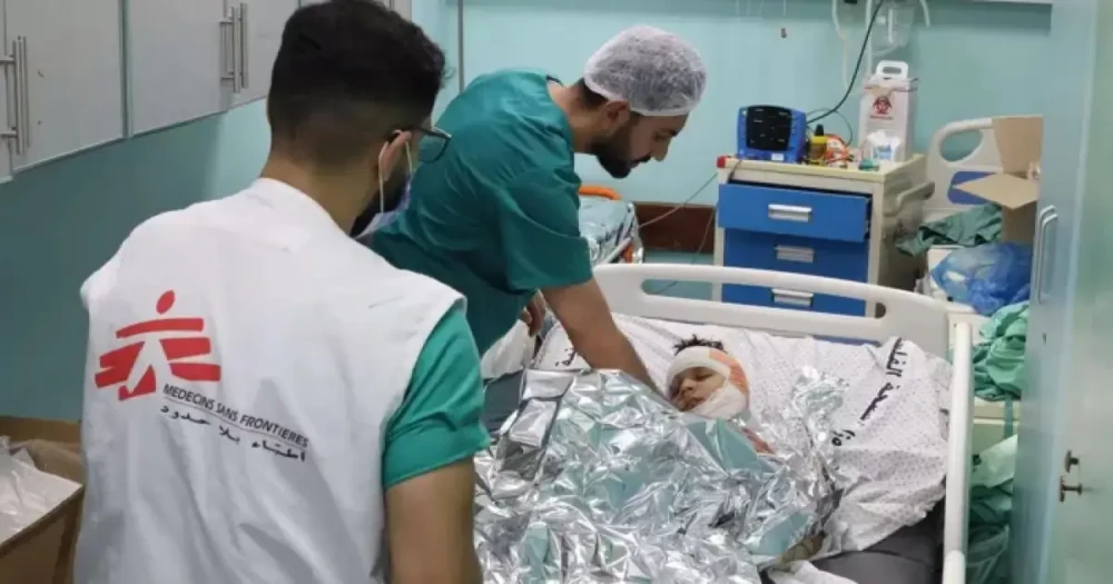 تحذيرات من توقف عمليات منظمة أطباء بلا حدود في غزة