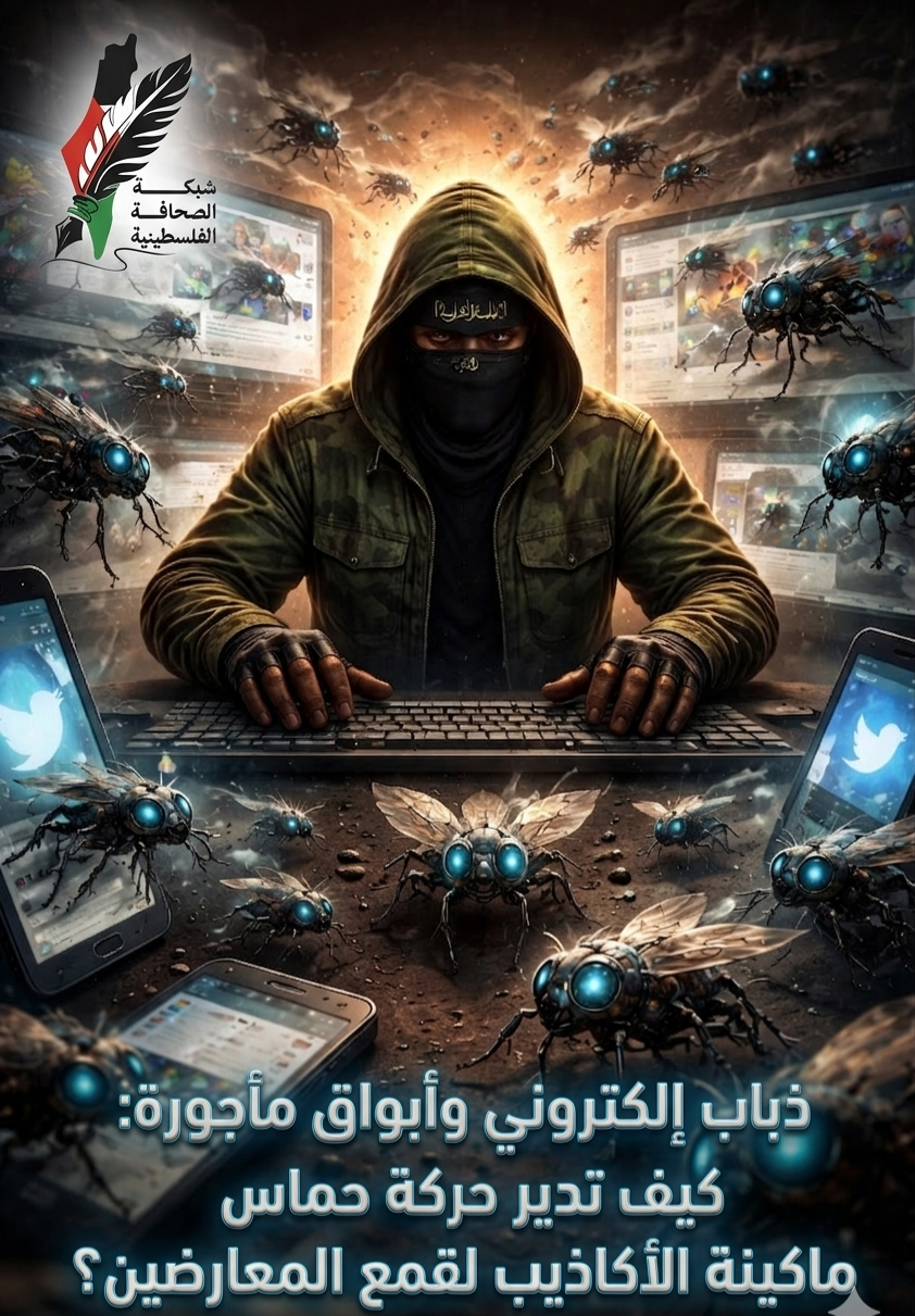 ذباب إلكتروني وأبواق مأجورة: كيف تدير حركة حماس ماكينة الأكاذيب لقمع المعارضين؟