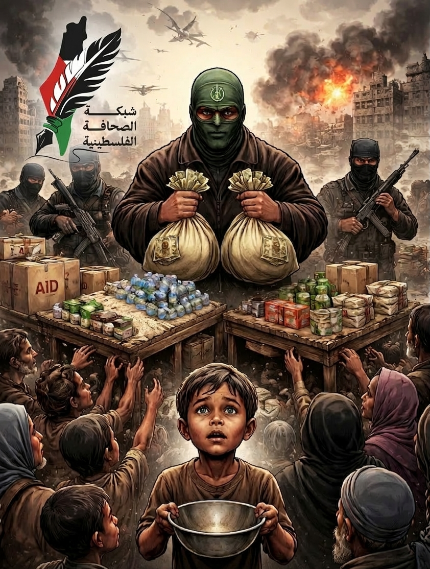 غزة بين شبح المجاعة وحقيقة الجباية: كيف توظّف حماس المعاناة للتغطية على اقتصاد الأزمات؟