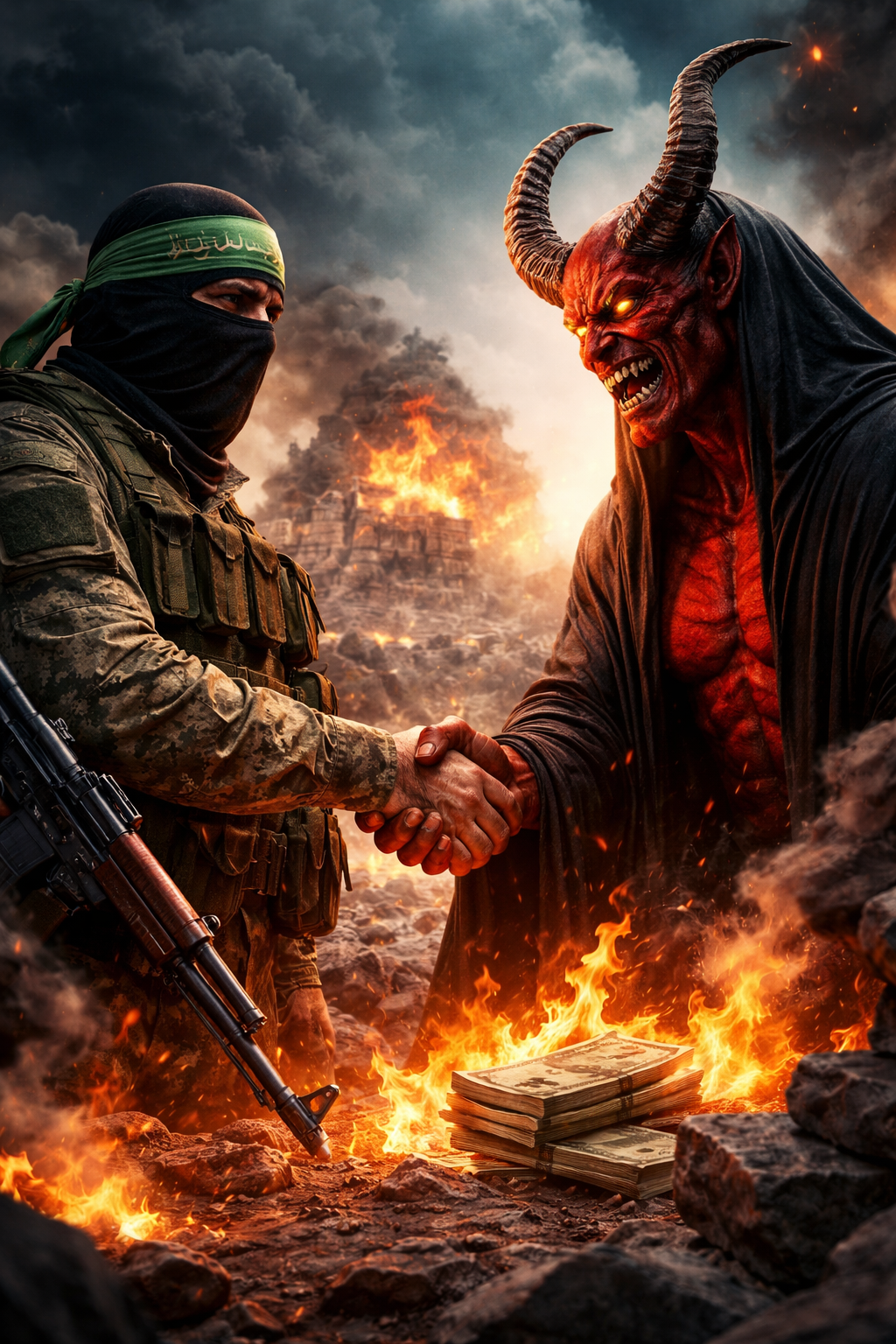 حركة حماس والتحالف مع الشيطان: حين تتحول الشعارات إلى أدوات لمصالح ضيقة