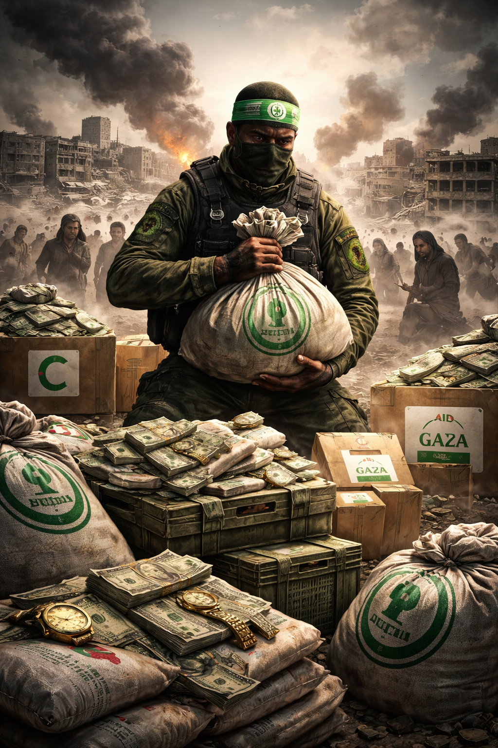 تحقيق صحفي : بين التبرعات والحسابات: جدل الفساد المالي واتهامات سرقة التبرعات في غزة
