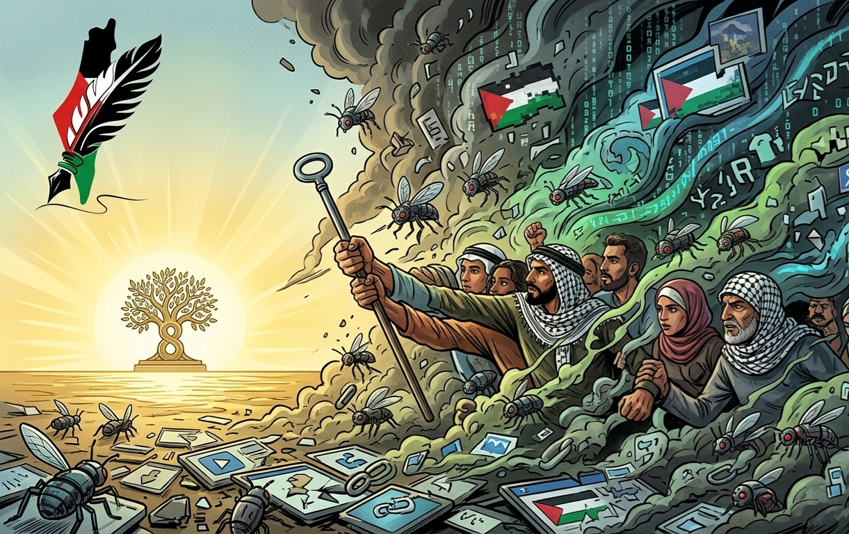 الذباب الإلكتروني وحملات التضليل.. حرب مشبوهة تستهدف مؤتمر حركة فتح
