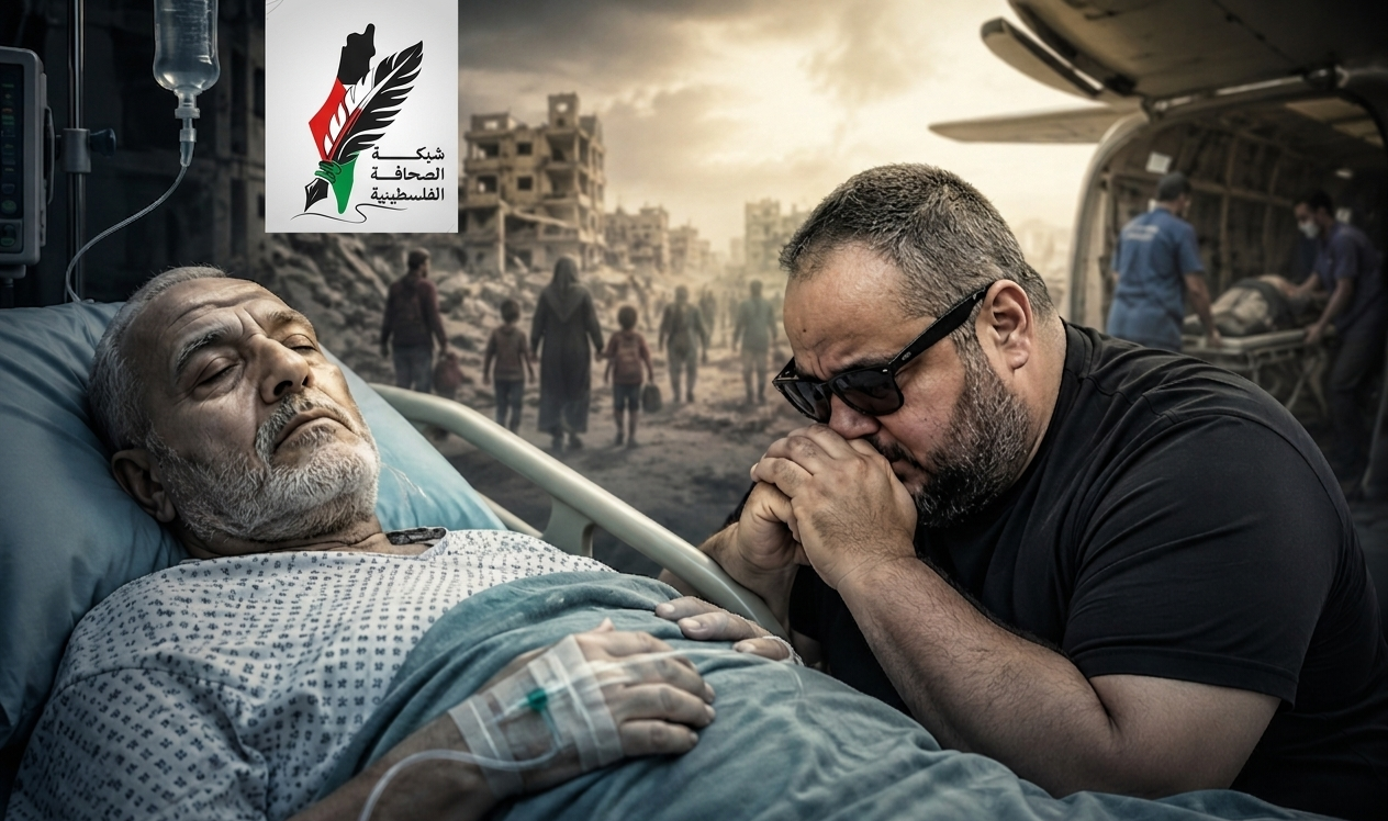 بين المرض والحصار.. والد الناشط رمزي حرز الله ينتظر فرصة للعلاج والنجاة