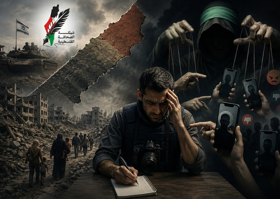 غزة تُحتل بالصمت.. ولجان حماس الإلكترونية تهاجم الصحفي عبد الحميد عبد العاطي بدل مواجهة الكارثة