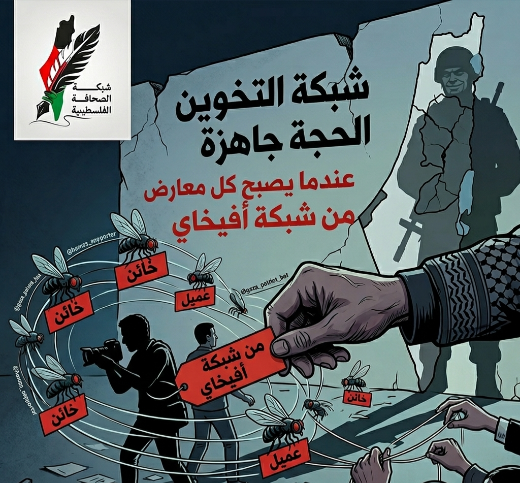 شبكة التخوين الجاهزة.. عندما يصبح كل معارض “من أفيخاي”