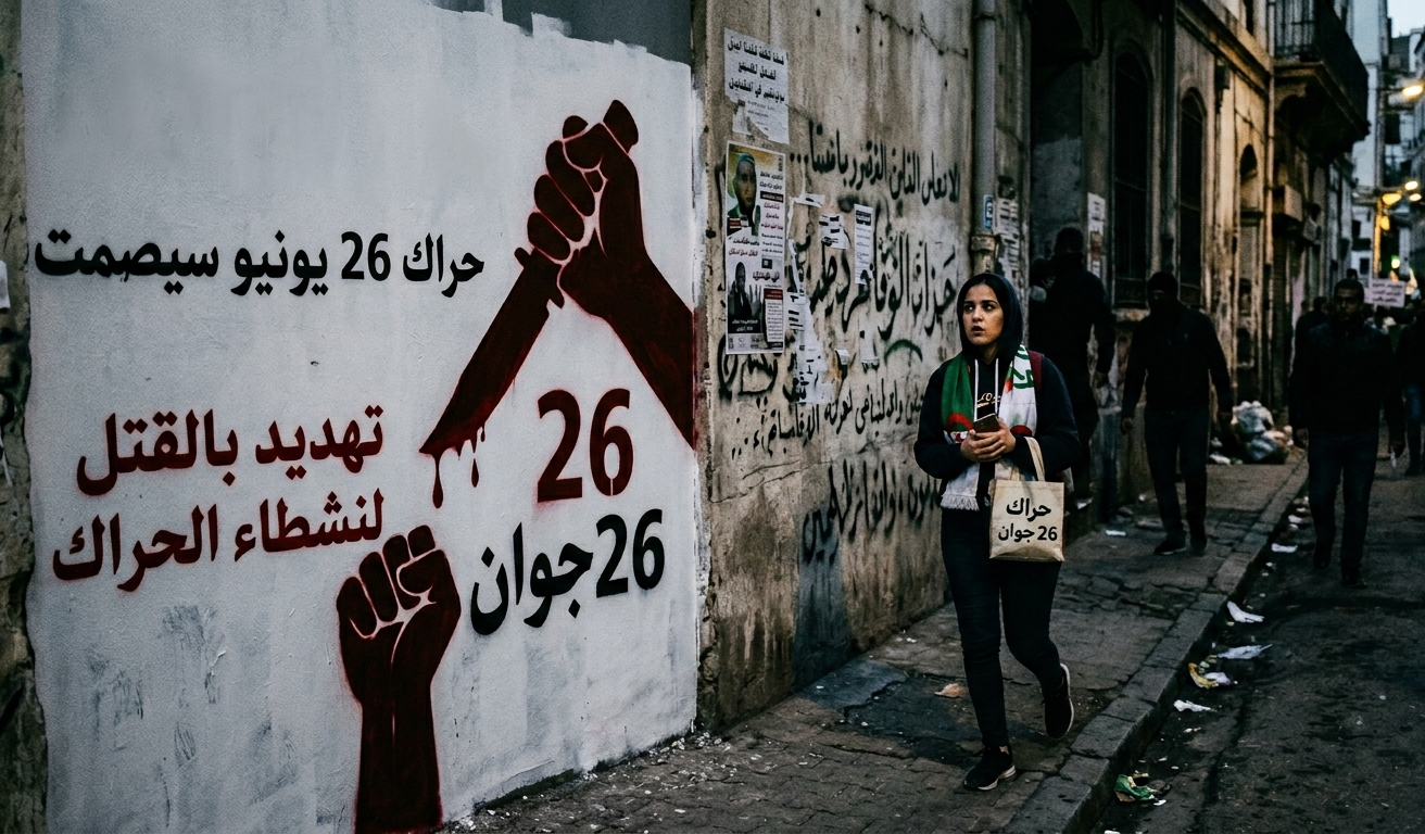 تهديدات بالقتل تطال نشطاء حراك 26 يونيو… محاولة لإسكات الأصوات الغاضبة